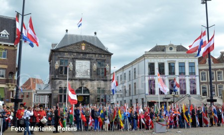 Openingsceremonie Bevrijdingsdag en Goudse Veteranendag 5 mei 2015